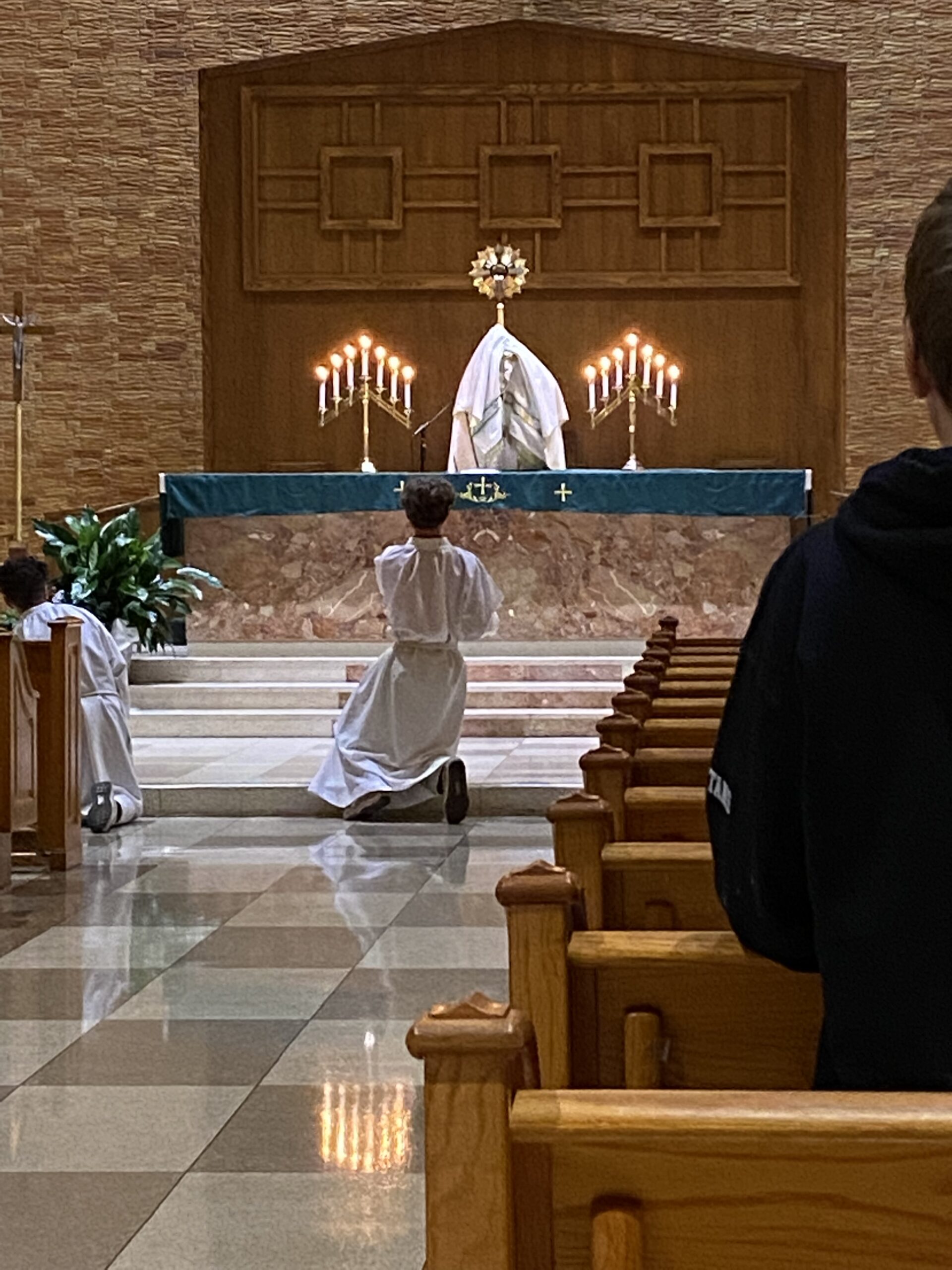 Exposition and Benediction of the Blessed Sacrament – St. Linus School